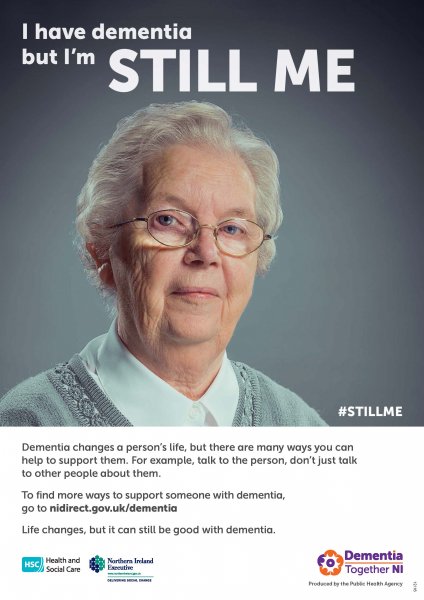 Dementia campaign posters | HSC Public Health Agency